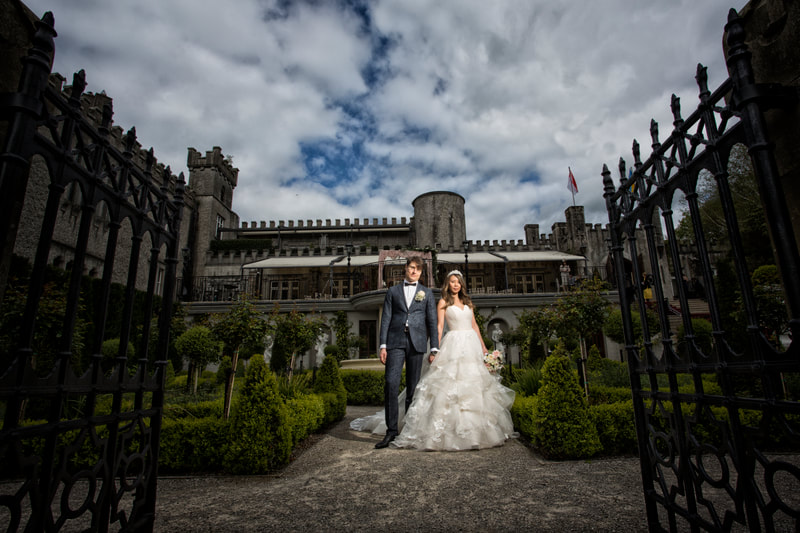 Cabra Castle wedding photography by stuart macrory wedding photographer